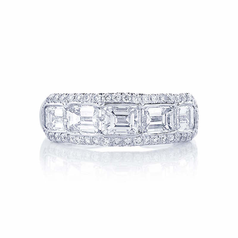 JB Star Platinum Anniversary Wedding Band - 5327-010